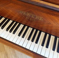 Pleyel F palissandre frisé 1931 - clavier ivoire et ébéne