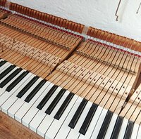 Steinway mod. O de 1902 - révision du clavier terminée