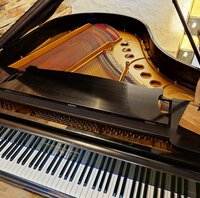 Steinway M-170 noir verni de 1929 - vue 5