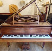 Pleyel F palissandre frisé 1931 - vue de face