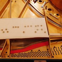 Steinway A-188 - dépose du cadre