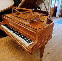 Pleyel F loupe d'orme de 1928 - vue 1