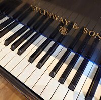 Steinway M-170 noir verni de 1929 - vue 6