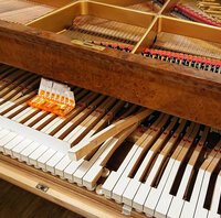 Pleyel F 1933 - dressage du clavier