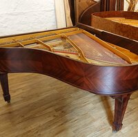 Steinway mod. O de 1911 - fin de la mise en cordes