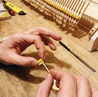 Steinway mod. O de 1911 - remplacement des rouleaux