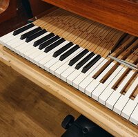 Pleyel F 1958 - dressage du clavier