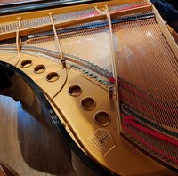 Steinway M-170 noir verni de 1929 - vue 3