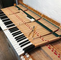 Pleyel 1bis 1903 - préparation du clavier