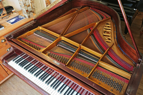 Pleyel F 1929 - arrivée du piano à l'atelier