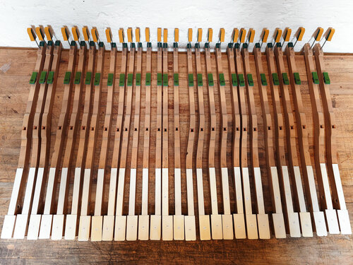 Pleyel 3bis de 1890 - sélection des ivoires