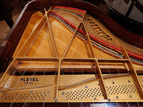 Pleyel modèle F 1931 - vérification et réglage de la charge