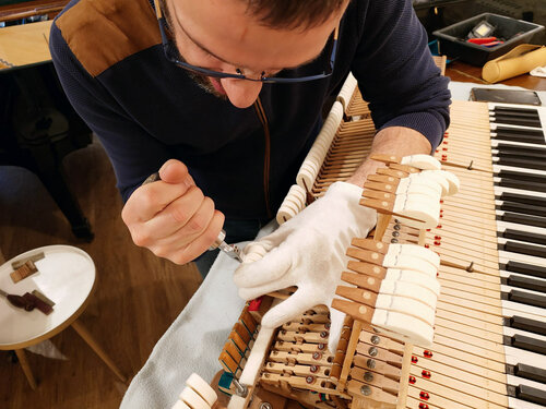 Pleyel modèle F 1931 - harmonisation