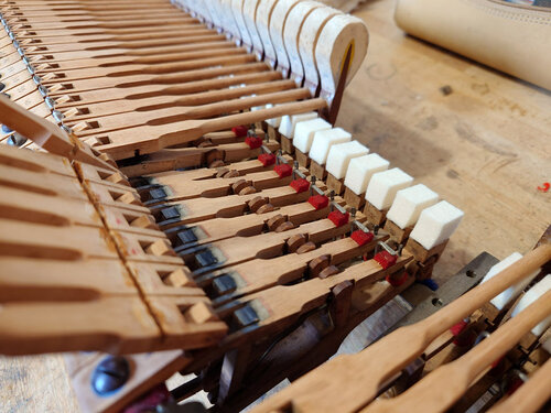 Steinway A-188 - révision de la mécanique