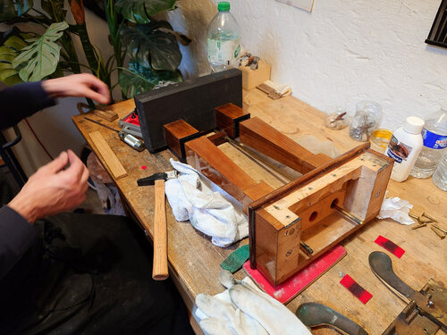 Steinway A-188 de 1901 - remise en état de la lyre