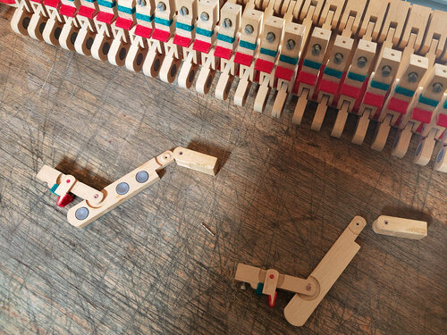 Steinsway A-188 - bascules d'étouffoirs