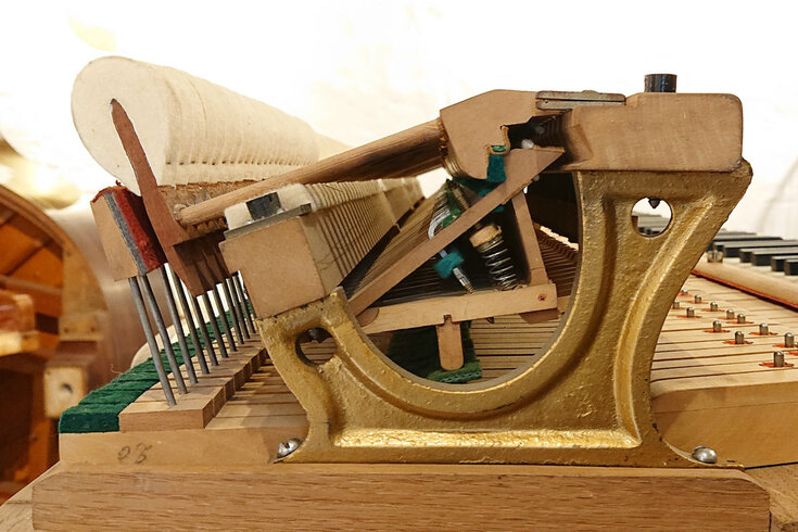 Pleyel 3 1920 mécanique - variante de la première version de la mécanique à répétition